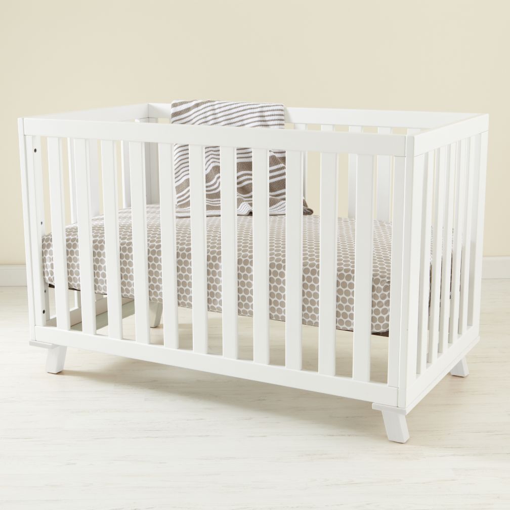 Low-Rise Crib (White Frame with White Base)